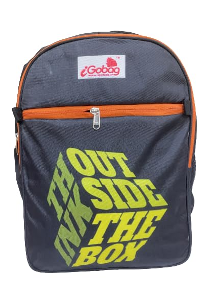 iGobag Polyester Water Resistant 27L Backpack with Laptop Partition - Ideal for Travel, School, and College